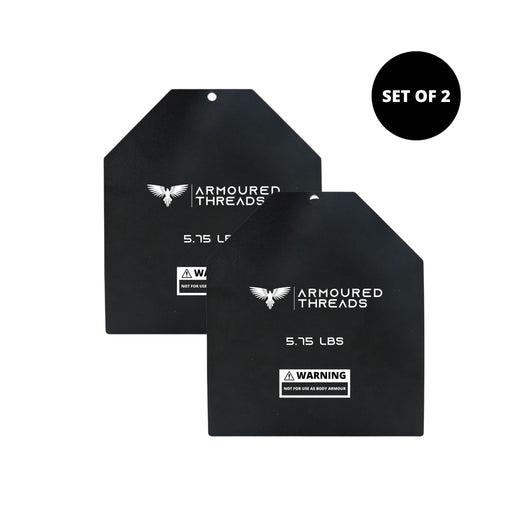 OTV2002 5.75 LBS PLATE SET FOR WEIGHTED VEST (2 PLATES) - ARMOURED THREADS